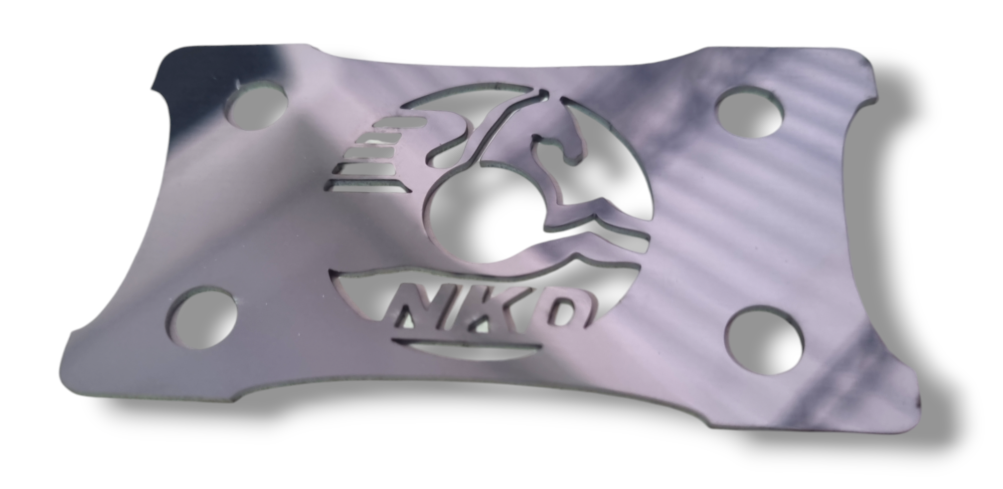 Logo Acutrax Akt Nkd 125 Acero Inoxidable Championsmotos