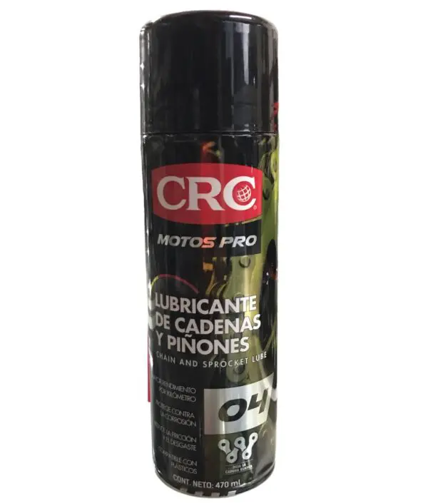 Lubricante De Cadena Y Piñones Crc Motos Pro 470 ML