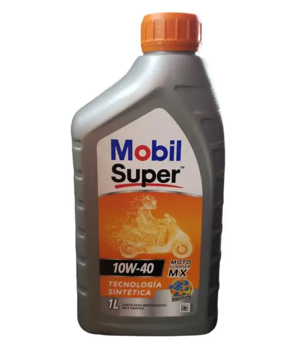 Aceite Mobil Super Scooter Mx 10w40 Tecno Sintético