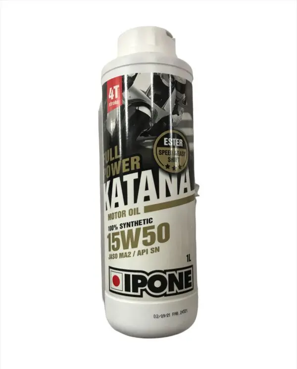 Aceite ipone Full Power Katana 15w50 4t 100% Sintetico