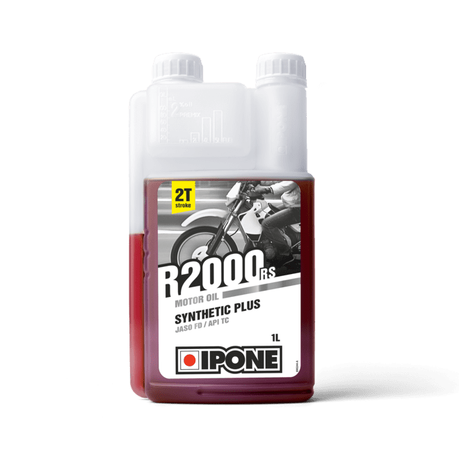 Aceite Ipone R2000 Rs 2T 1-4 OLOR FRESA 1L