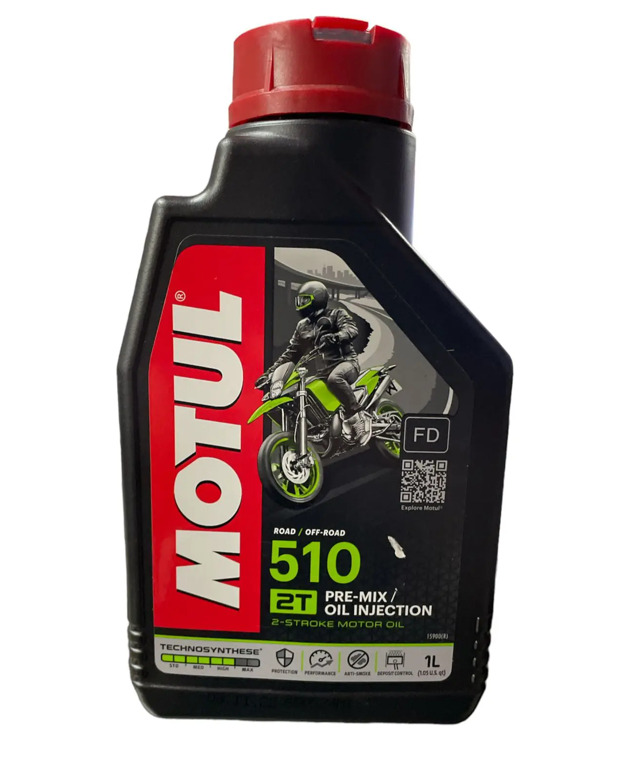 Aceite Motul 510 2t Semisintético Moto 1 Litro