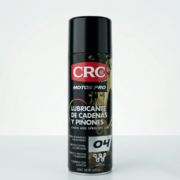 Lubricante De Cadena Y Piñones Crc Motos Pro 470 ML