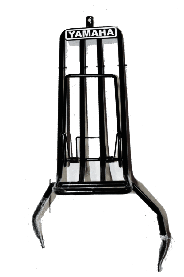 Yamaha Crypton Fi Negra Parrilla Babero Pisa Papeles