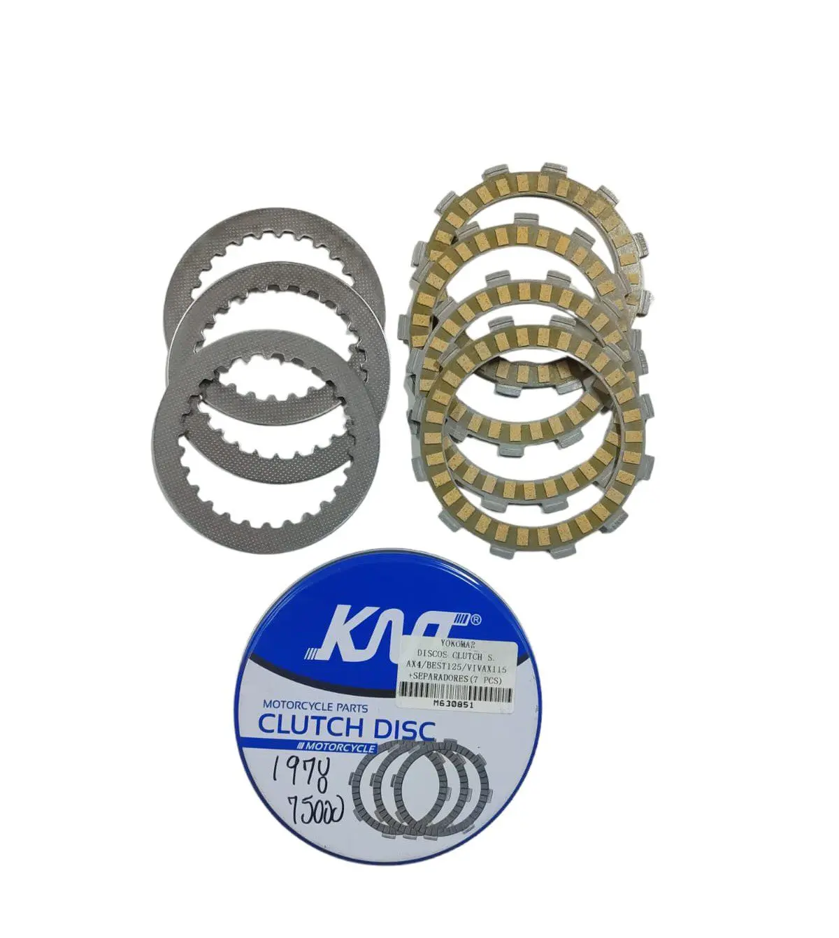 DISCOS CLUTCH BEST 125- VIVAX 115