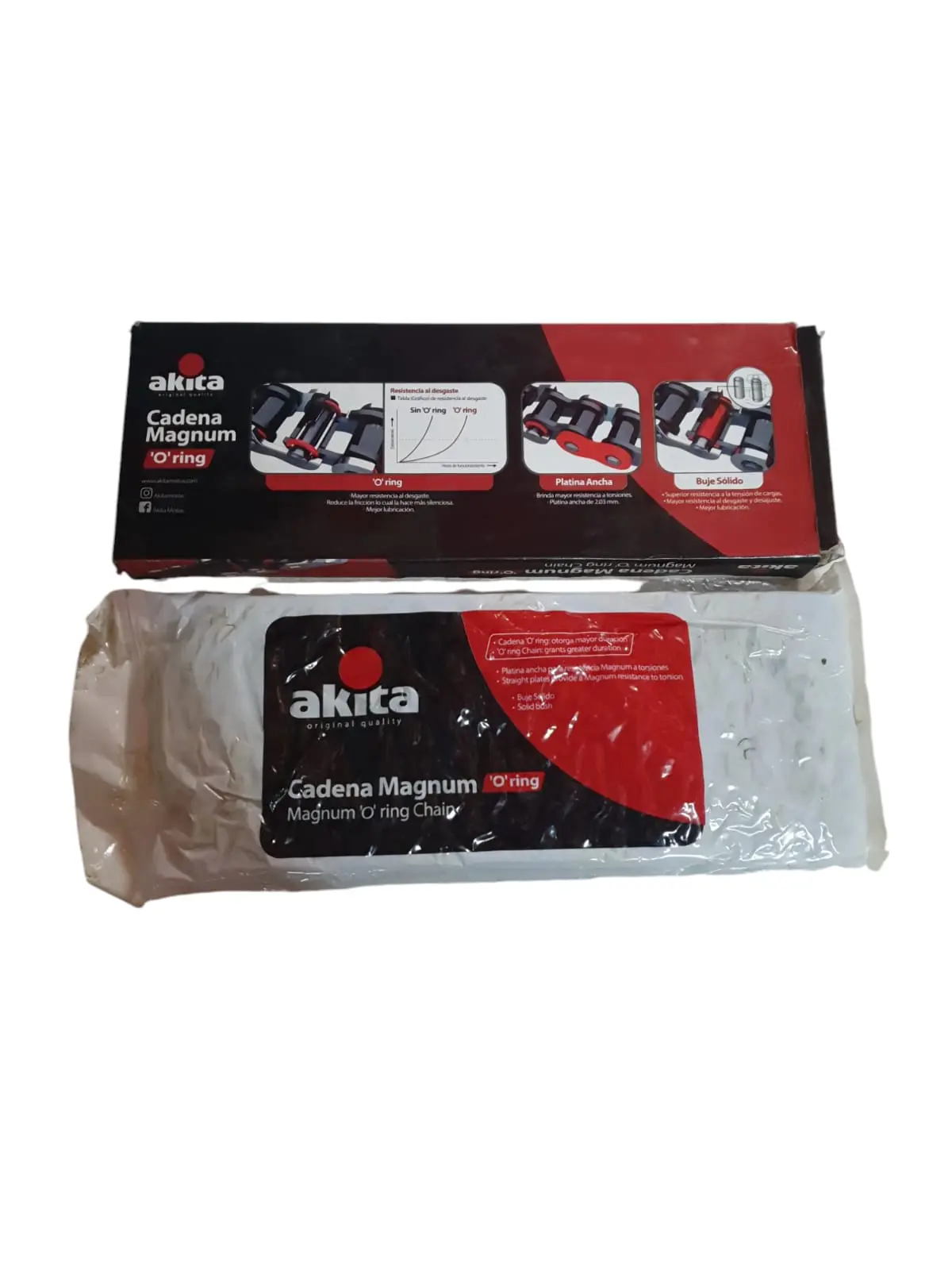 Cadena Akita Magnun O Ring 520h O 120l Reforzada