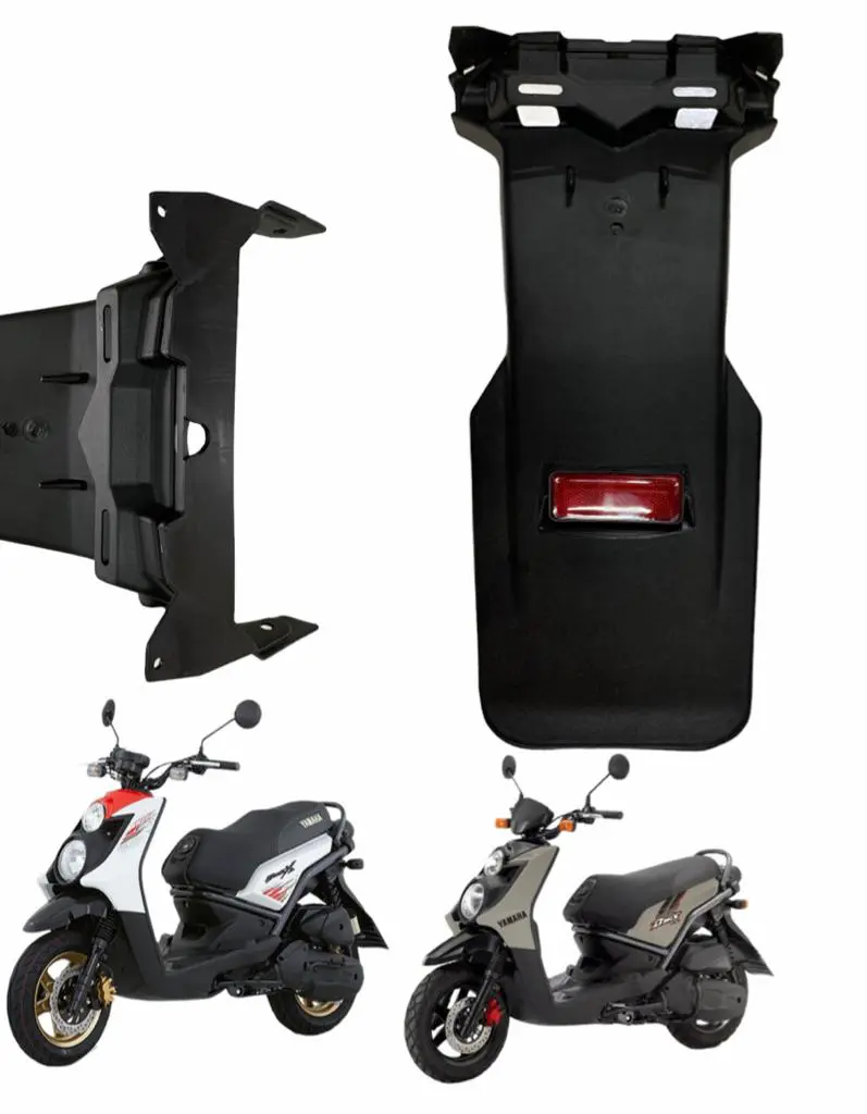 Guarda Barro Porta Placa Yamaha Bws 125 Guarda Barro Porta Placa Yamaha Bws 125