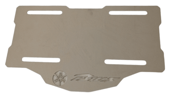 Porta placa Yamaha Bws acero inoxidable