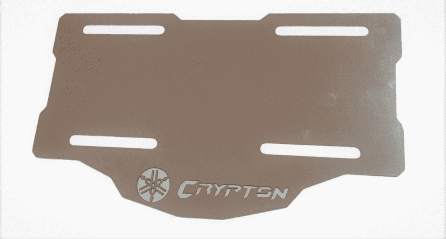 Porta Placa Yamaha Crypton