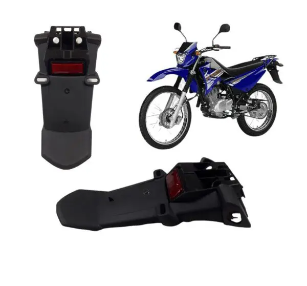 GUARDABARRO PORTA PLACA TRASERO XTZ