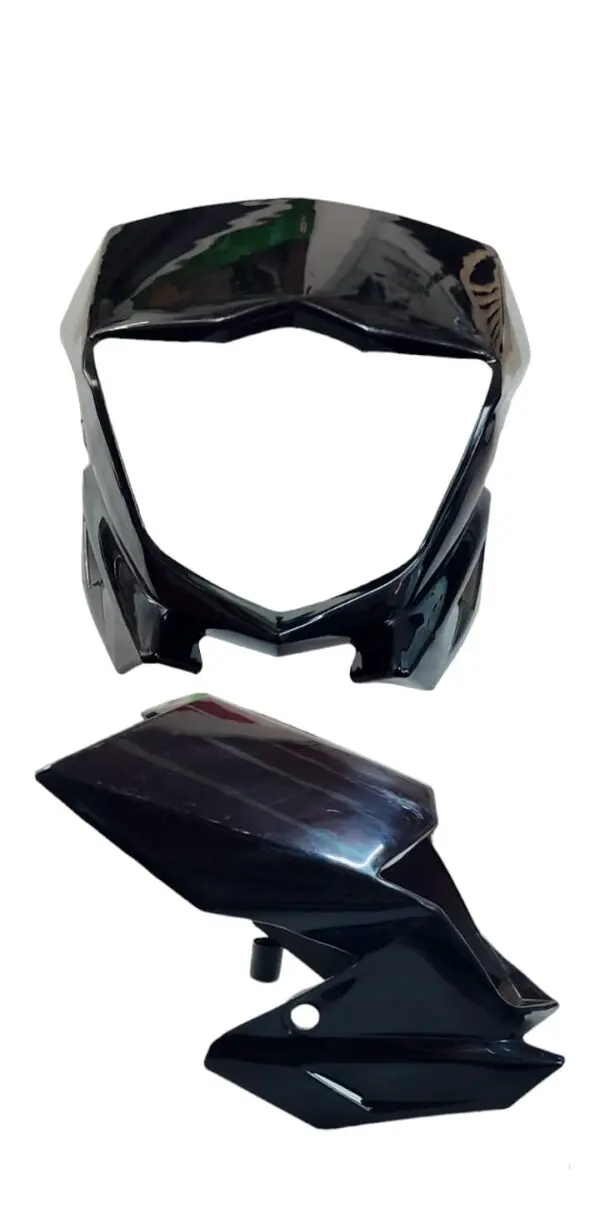 CARENAJE PARA FAROLA DE XTZ 125 COLORES BLANCO NEGRO AZUL