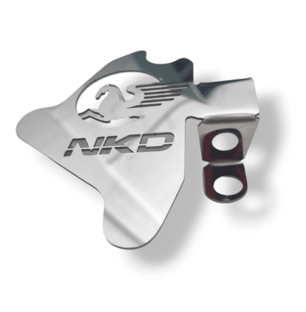 Protector Mordaza Acero Inoxidable Emblema Akt Nkd