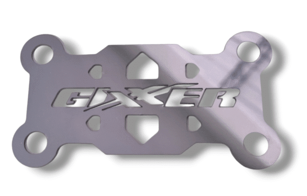Logo Acutrax suzuki gixxer 150 Acero Inoxidable