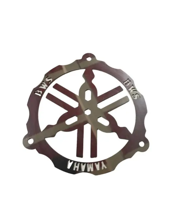 EMBLEMA TAPA VENTILADOR YAMAHA BWS 125