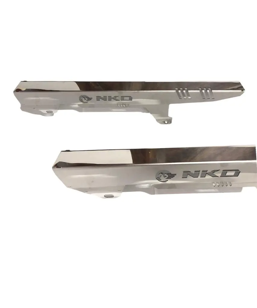 Guarda Cadena Acero Inoxidable Akt Nkd 125