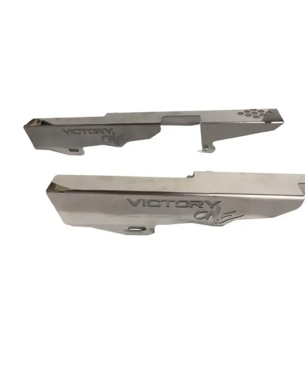 Guarda Cadena Acero Inoxidable Auteco Victory One