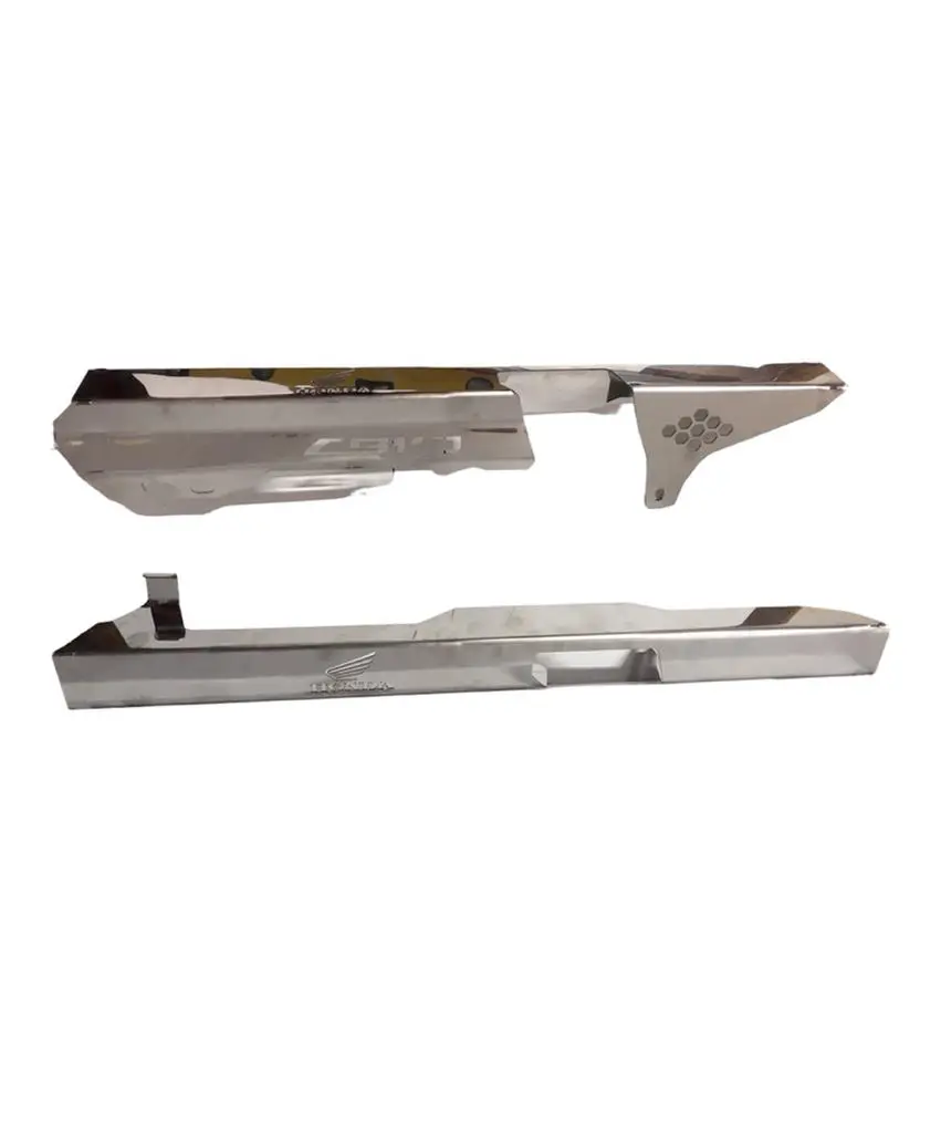 Guarda Cadena Acero Inoxidable Lujo honda Cb 110