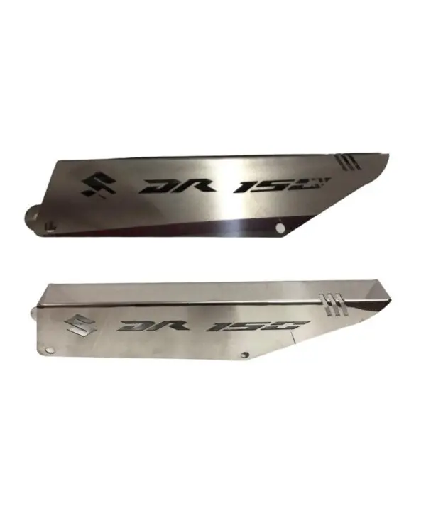 Guarda Cadena Acero Inoxidable suzuki Dr 150