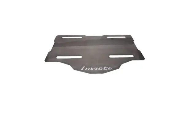 Porta Placa Invicta Acero Inoxidable