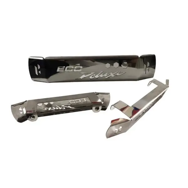 Logo Frontal Delantero Acero Inoxidable hero Eco Delux Lujo Mod
