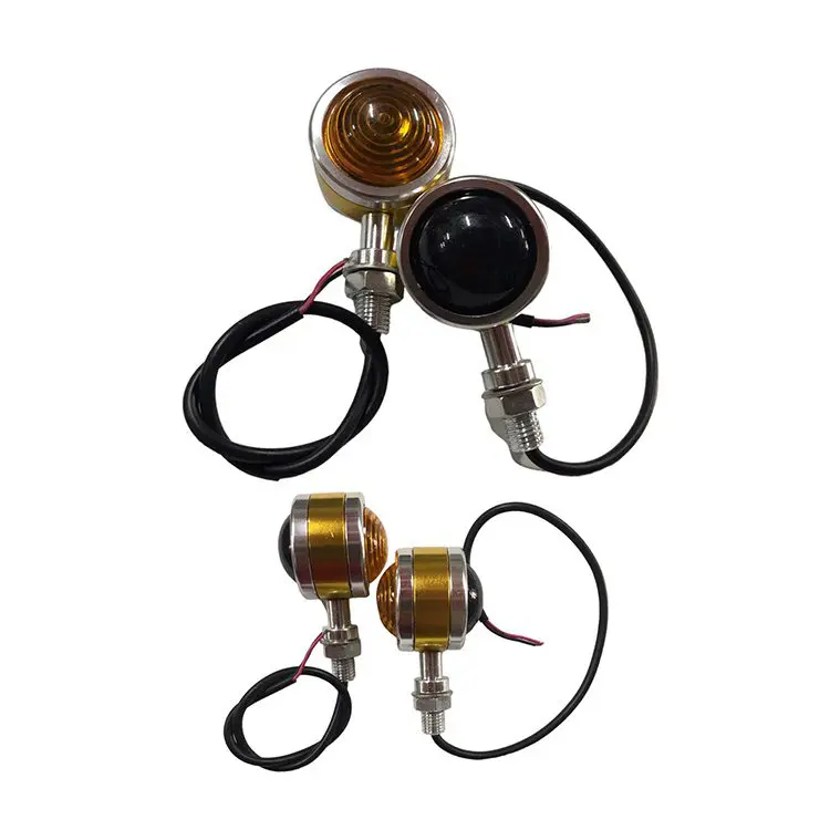 PAR DIRECCIONAL UNIVERSAL CAFE RACER REDONDOS