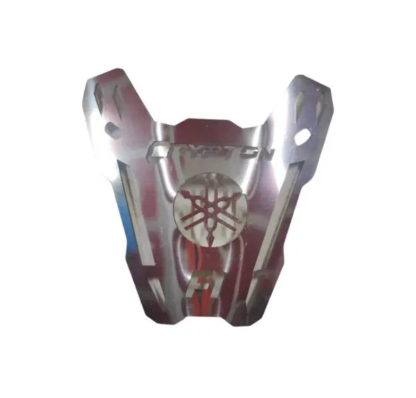 Emblema Frontal de Lujo Acero Inoxidable Yamaha Crypton FI