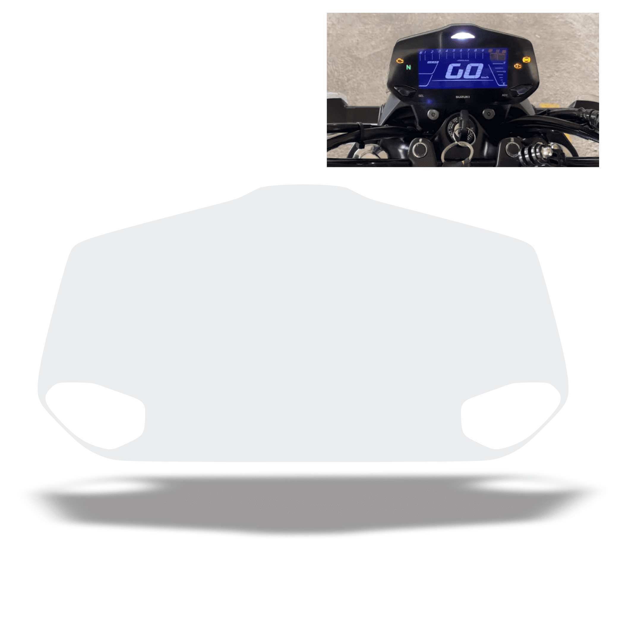 Protector Tacómetro PPF Suzuki Gixxer 150-250