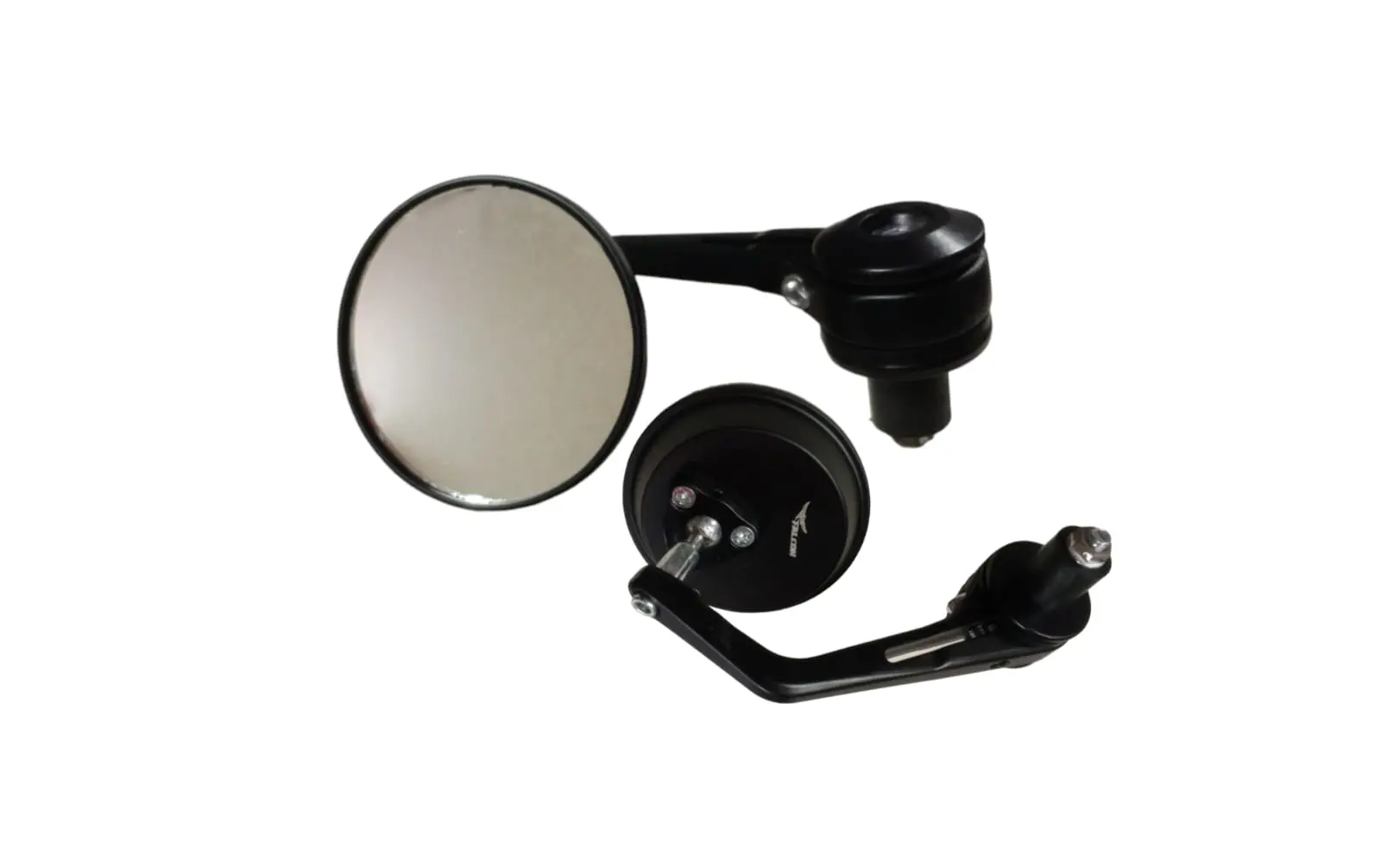 Par Espejos Café Racer Anti Cegante Redondos Moto