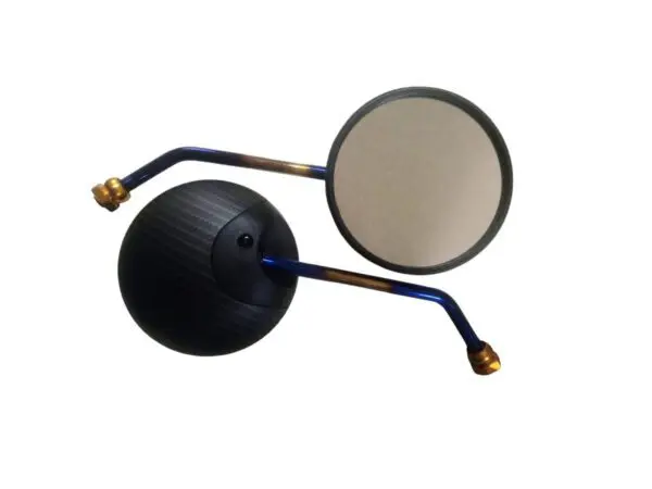 Par Espejos De Lujo Redondos Tornazol Universal