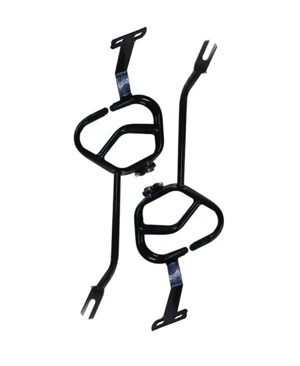 Par Porta Alforjas Honda Eco Deluxe Negro