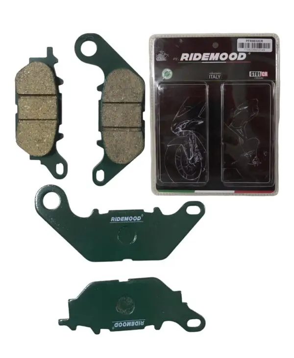 Par Pastilla Ridemood Traseras Delantera Yamaha Crypton 115 Ybr 2008