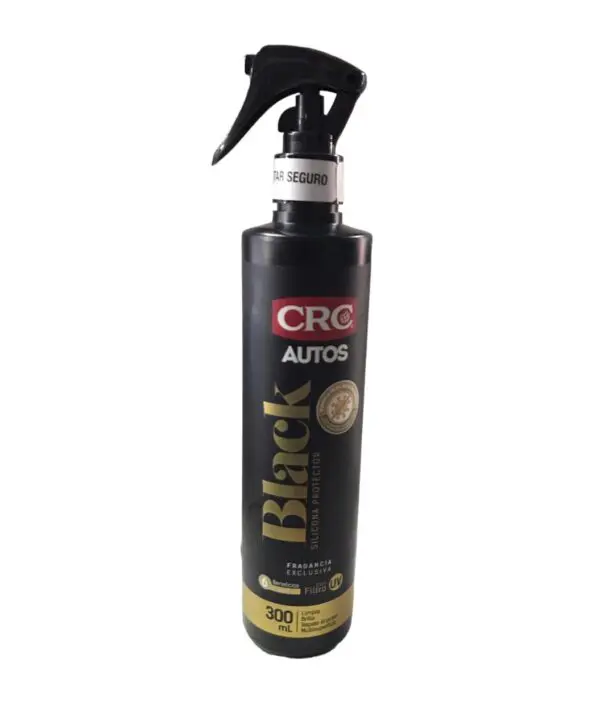 Silicona Protector Black Motos Y Carros Crc 300ml