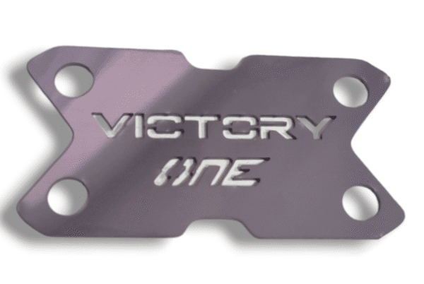 Logo Acutrax Auteco Victory One Acero Inoxidable