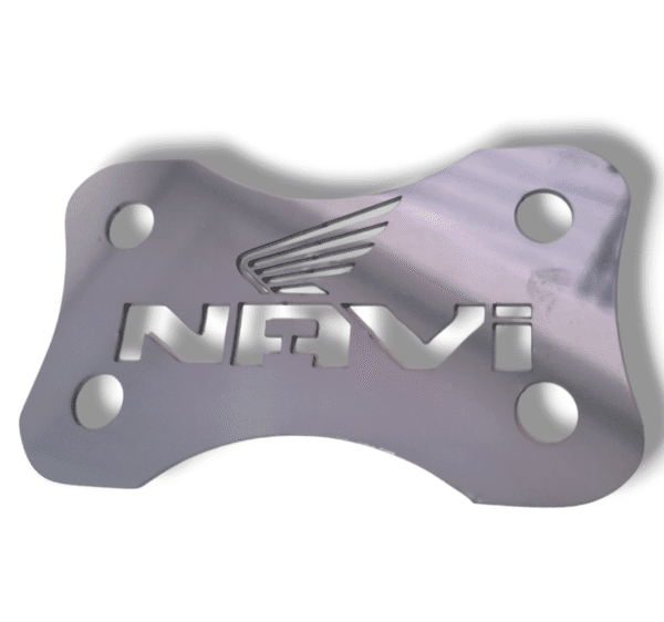 Logo Acutrax honda Navi Acero Inoxidable