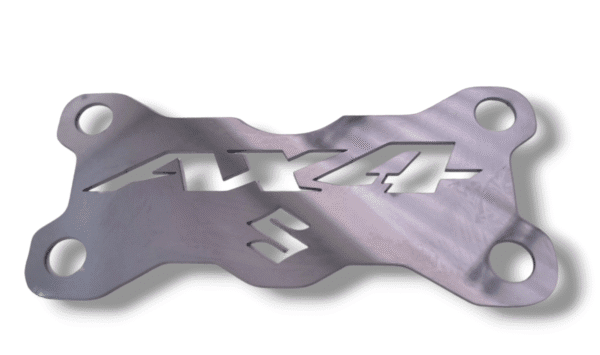 Logo Acutrax Suzuki Ax 4 Acero Inoxidable Lujo