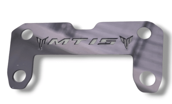 Logo Acutrax Yamaha Mt 15 Acero Inoxidable Lujo