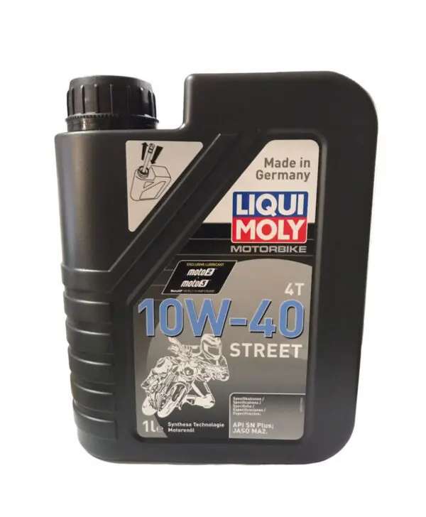 Aceite Liqui Moly 4t 10w40 Semi Sintético Street 1l