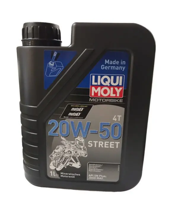Aceite Liqui Moly 4t 20w50 Semi Sintético Street 1l