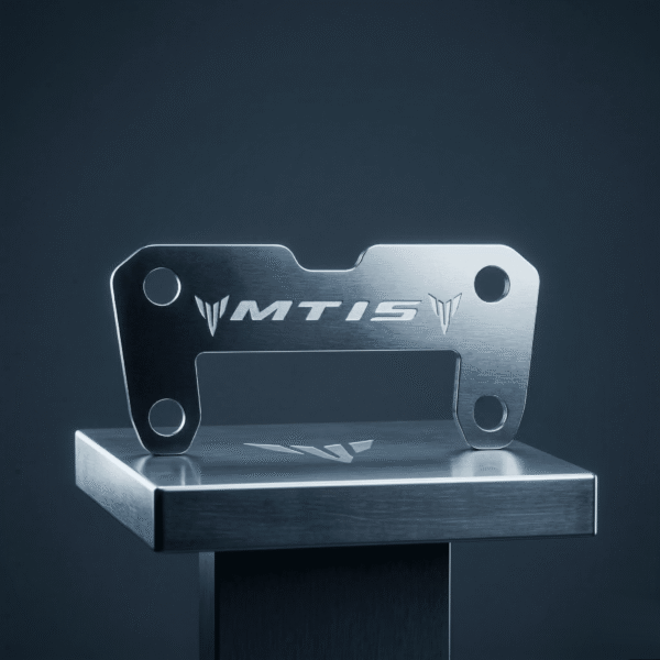 Logo Acutrax Yamaha Mt 15 Acero Inoxidable Lujo