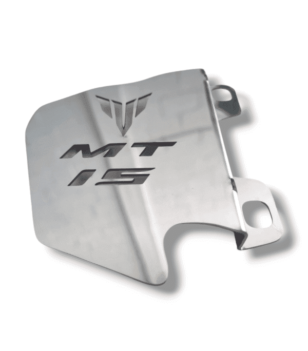 Protector De Mordaza Yamaha Mt 15 Emblema Acero Inoxidable