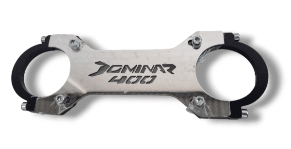 Estabilizador De Barra Bajaj Dominar 400 negra-cromada acero inoxidable