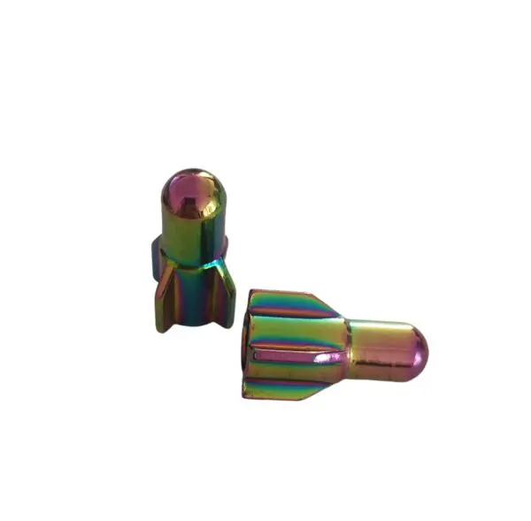 Tapa Valvula Tornasol COHETE Carro Y Moto 1 Par