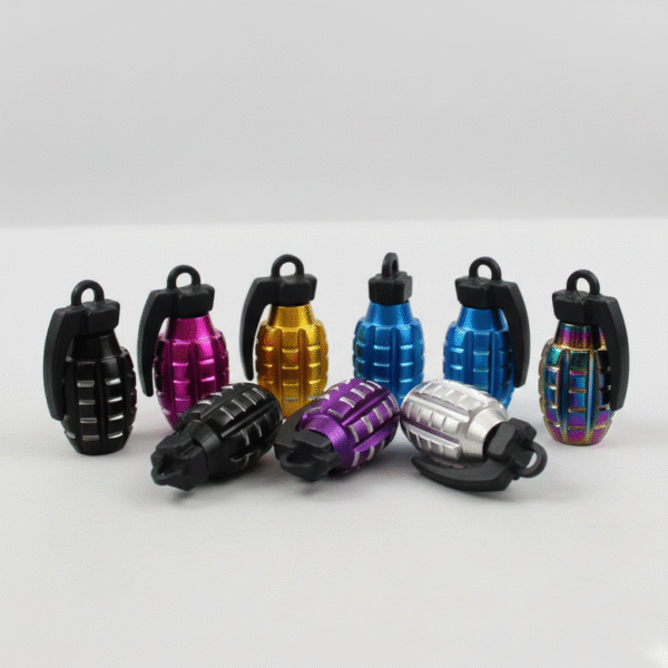 Tapa Valvula Granada Colores Carro Y Moto 1 Par Pequeña