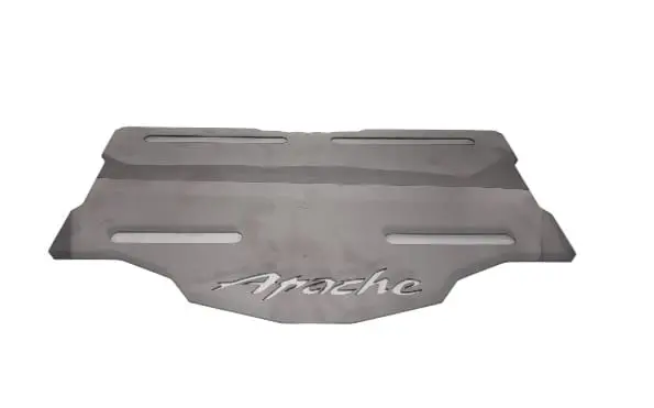 Porta Placa Cvs Apache Acero Inoxidable