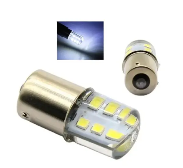 Bombillo Direccional Led goma Strober Modelo 2 Blanco