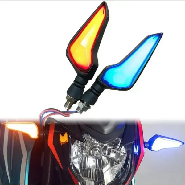 Par Direccional Led Rayo Amarillo Azul