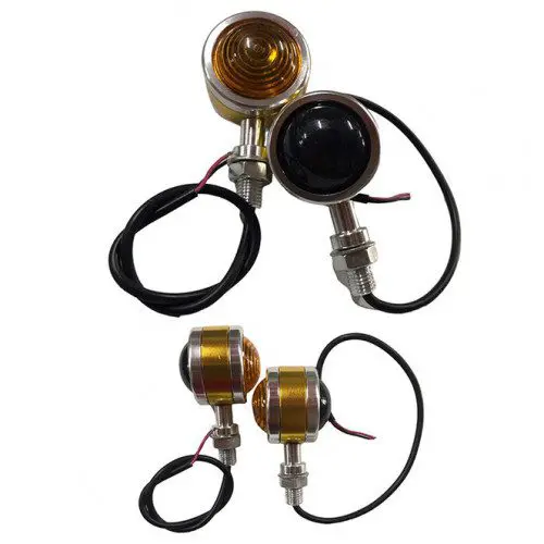 PAR DIRECCIONALES UNIVERSAL CAFÉ RACER REDONDOS