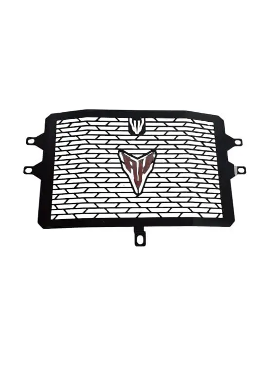 Protector Radiador Acero Inoxidable Negro MT 03