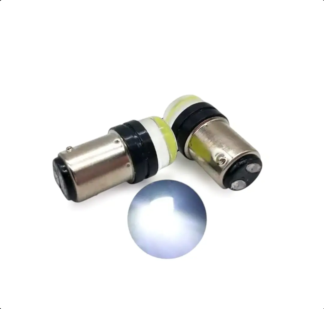 Bombillo Stop Fijo Blanco Goma