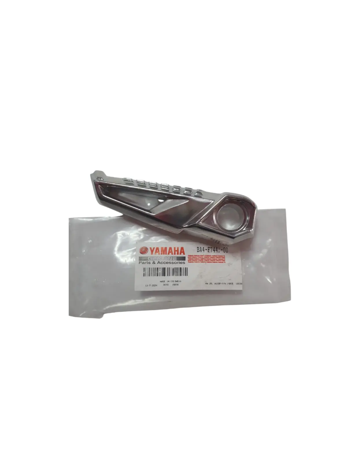 Cala Pie Reposapie Trasero Derecho Yamaha Bws Fi Original